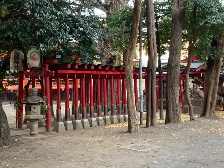 花園神社の鳥居
