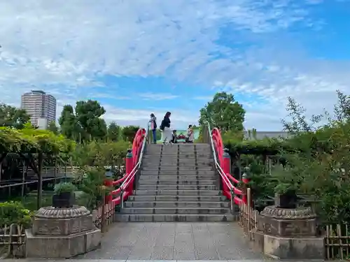 亀戸天神社の庭園