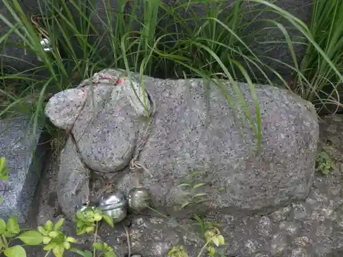 大島稲荷神社の狛犬