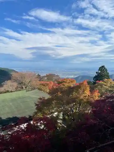 大山阿夫利神社の景色