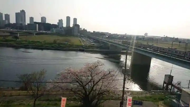 多摩川浅間神社の周辺