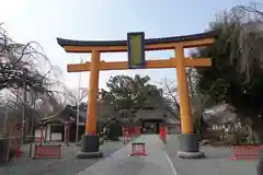 平野神社の鳥居