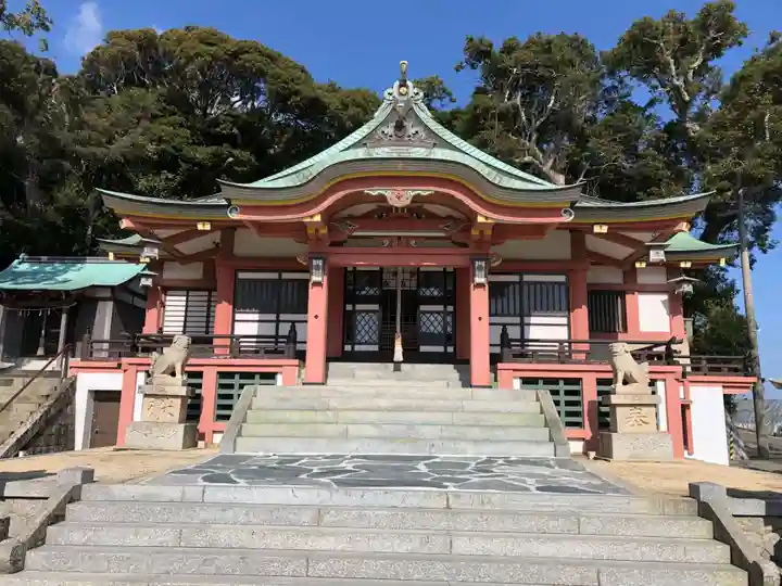 由良湊神社の本殿・本堂