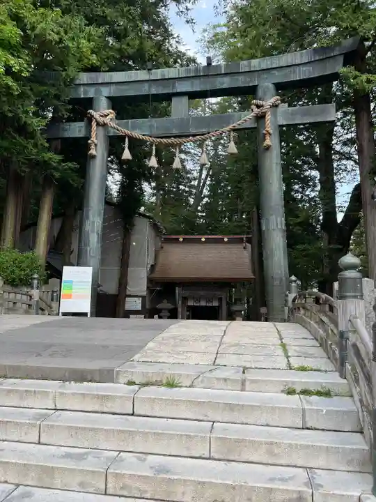 諏訪大社の鳥居