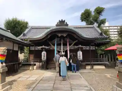 姫嶋神社の本殿・本堂