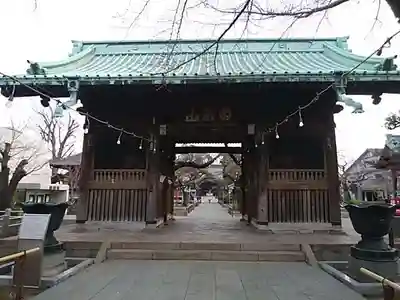祐天寺の山門・神門