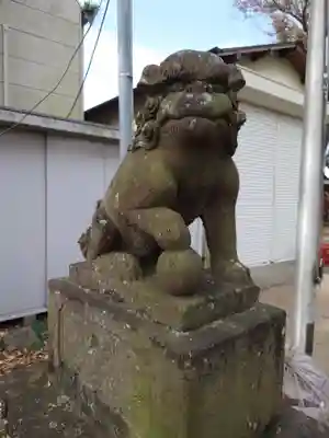 蘇我比咩神社の狛犬