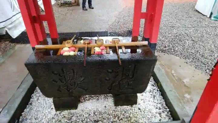 石浦神社の手水舎