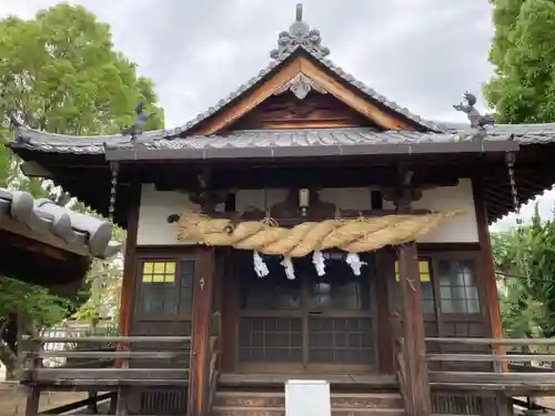 素鵞神社の本殿