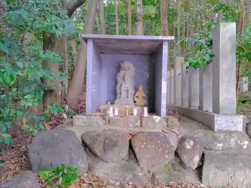 山口八幡社の仏像