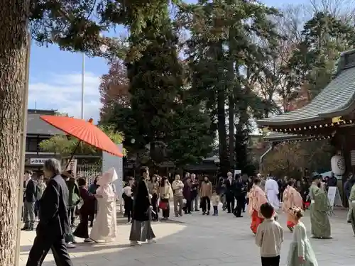 大國魂神社の結婚式