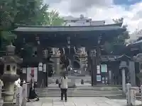 下谷神社の山門・神門