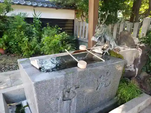 田代神社の手水舎