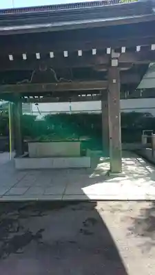 宮城縣護國神社の手水舎