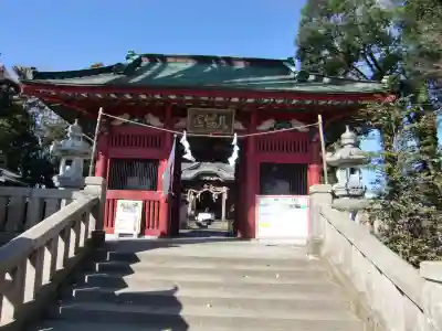 長沼八幡宮の山門・神門