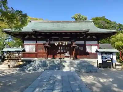 饒津神社の本殿・本堂