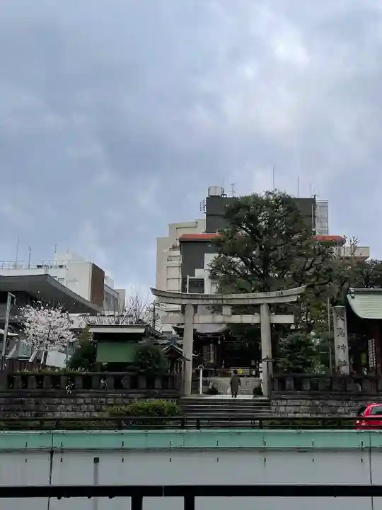 大鳥神社の鳥居