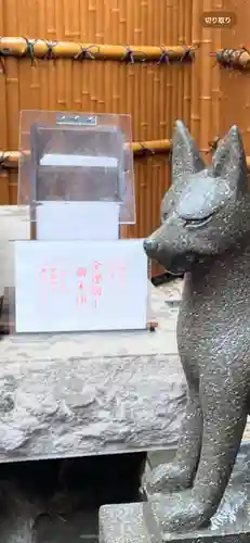 代沢稲荷の狛犬