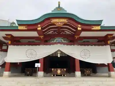 日枝神社の本殿・本堂