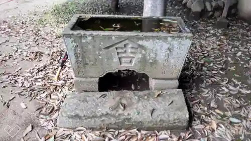 浅間神社の手水舎