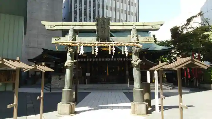 虎ノ門金刀比羅宮の鳥居