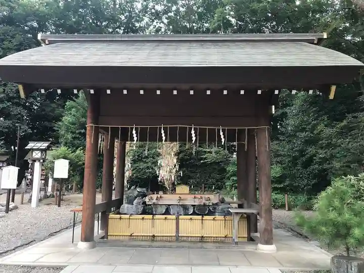 櫻木神社の手水舎