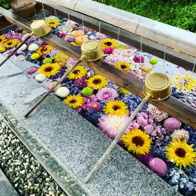 豊景神社の手水舎