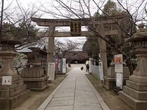 道明寺天満宮の鳥居