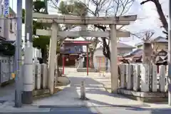 樟本神社の鳥居