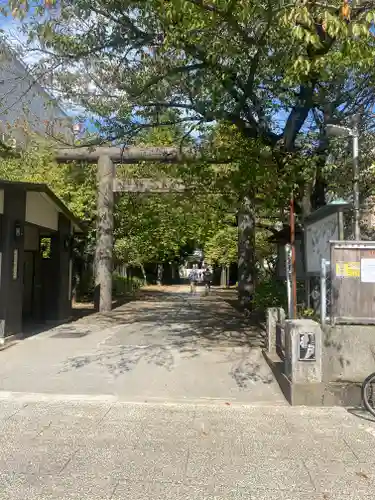 亀戸 香取神社の鳥居