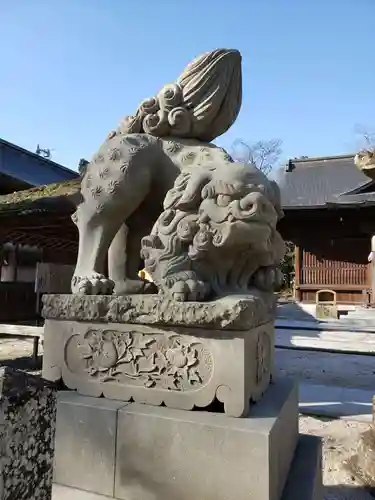 松江神社の狛犬