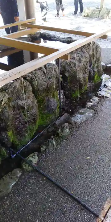 伊勢神宮外宮(豊受大神宮)の手水舎
