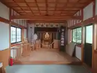 石仏神明社の本殿・本堂