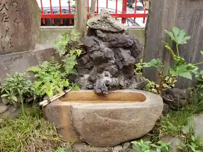 装束稲荷神社(王子稲荷神社境外摂社)の手水舎