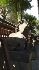 牛嶋神社の狛犬