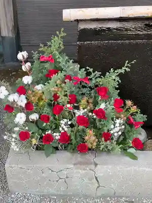 上尾御嶽神社の手水舎