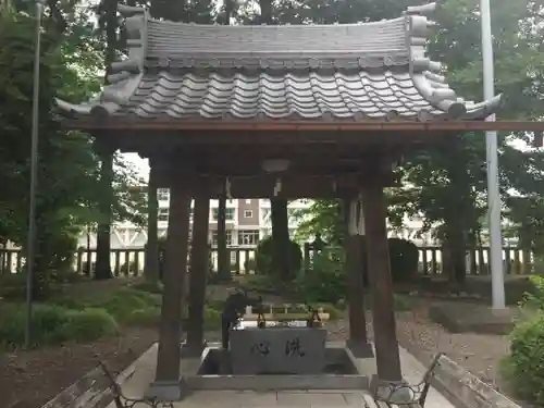 八重垣神社の手水