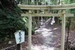 室生龍穴神社の鳥居