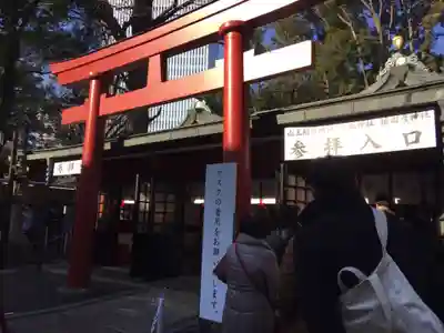 日枝神社の鳥居