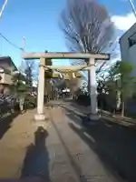 本宿天神社の鳥居