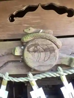 東谷山白龍大明神の狛犬