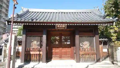 総見寺の山門・神門