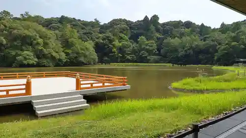 伊勢神宮外宮（豊受大神宮）の庭園