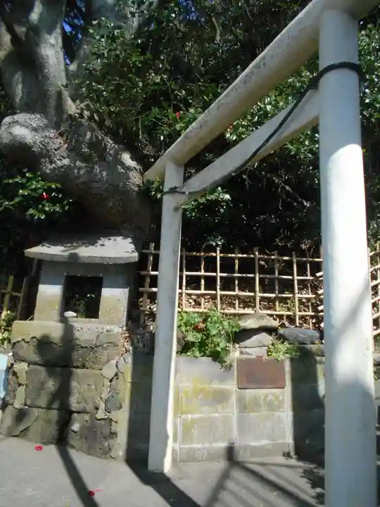 諏訪神社<元宮>の鳥居