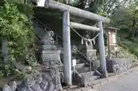阿久津「田村神社」(郡山市阿久津町)旧社名:伊豆箱根三嶋三社の鳥居