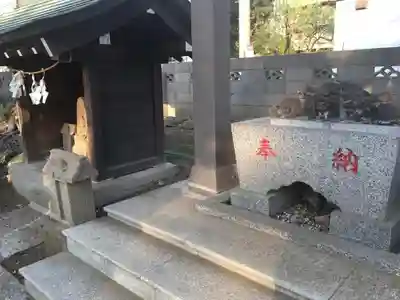 八幡神社の手水舎