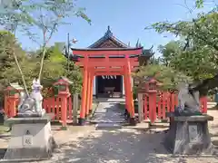 誉田八幡宮の鳥居