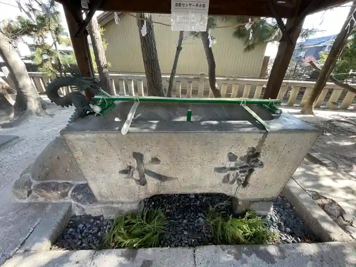 小垣江神明神社の手水舎