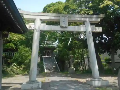 久里浜住吉神社の鳥居