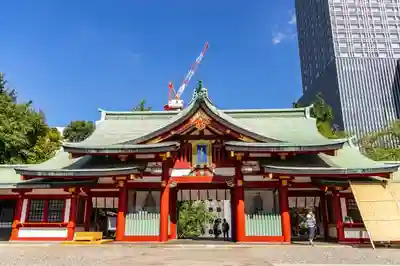 日枝神社の本殿・本堂